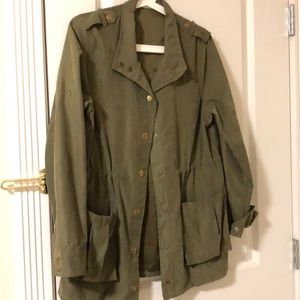 Army Green Jacket (Adjustable)